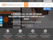 Tablet Screenshot of keysoftwaresystems.com